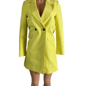 Ted Baker yellow pea coat